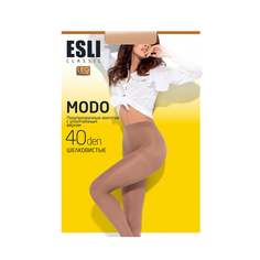 Колготки женские Esli Modo бежевые 5