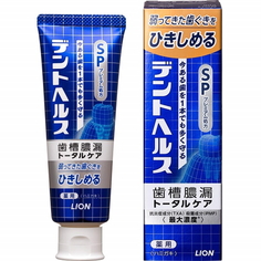 Зубная паста для профилактики опущения кровоточивости дёсен LION Dent Health SP 90 г