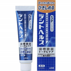 Зубная паста для профилактики опущения кровоточивости дёсен LION Dent Health SP 30 г
