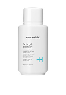 Очищающий гель для нормальной и комбинированной кожи Mesoestetic Facial gel cleanser 200мл