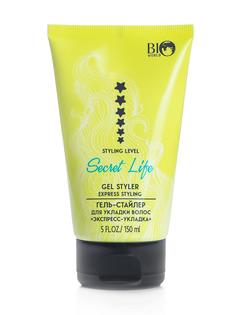 Гель стайлер для укладки волос BIO WORLD Экспресс укладка Secret Life 150 мл