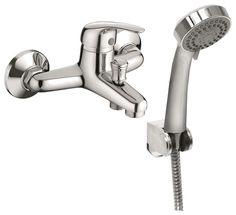 Смеситель для ванны Konner Basis BSS1500, с аксессуарами
