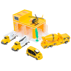 Игровой набор Maxi Car Трек Строительная мини-база City