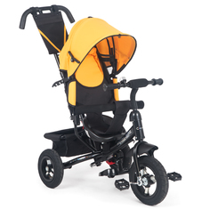 Трехколесный велосипед Capella Action Trike (A) 2021, желтый