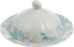 Масленка "Rose"; декор "Голубая роза" Thun 1794