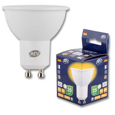 Лампочка светодиодная LED, PAR16 GU10 3W 2700K теплый свет REV