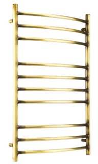 Полотенцесушитель водяной Domoterm Калипсо П10 500*800 АБР античная бронза 296 Вт