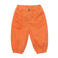 Брюки MBimbo, цвет: оранжевый р.110