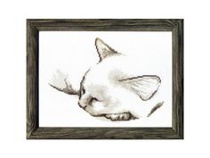 Набор для вышивания Crystal Art Спящий котик