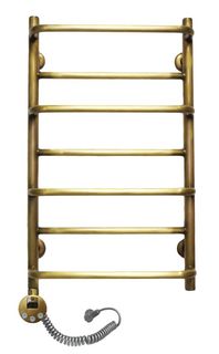 Полотенцесушитель электрический Domoterm Орфей П7 400*700 АБР EL античная бронза 300 Вт