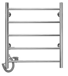 Полотенцесушитель электрический Domoterm Аврора DMT 109-5 50*60 EK L хром 52 Вт