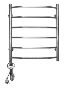Полотенцесушитель электрический Domoterm Лаура П6 500*600 EL хром 300 Вт