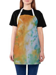 Фартук женский JoyArty для готовки "Слияние красок", универсальный размер