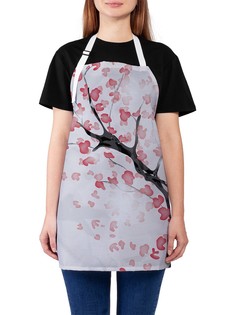 Фартук женский JoyArty для готовки "Акварельное дерево", универсальный размер