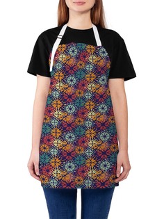 Фартук женский JoyArty для готовки "Лепестковый взрыв", универсальный размер