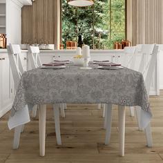 Скатерть рогожка 145х110 "Mia Cara" рис. 30300-2 Ожерелье Тейковский ХБК