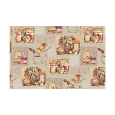 Клеенка столовая на нетканой основе Колорит Мажор 546/2, 1,35 x 20 м