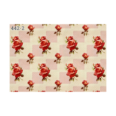 Клеенка столовая на тканевой основе Колорит Этюд 442/2, 1,25 x 25 м