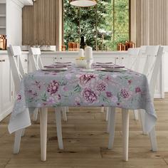 Скатерть рогожка 145х180 "Mia Cara" рис. 30369-2 Орнелла Тейковский ХБК