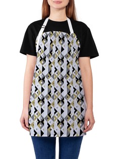 Фартук женский JoyArty "Абстрактный геометрический треугольник", универсальный размер