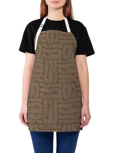 Фартук женский JoyArty для готовки "Дощатое плетение", универсальный размер