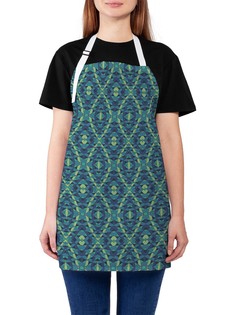 Фартук женский JoyArty для готовки "Геометрический орнамент", универсальный размер