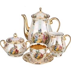 Кофейный сервиз НА 6 ПЕРСОН 15 ПР.МАДОННА 1500/200350/450 МЛ. Lefard