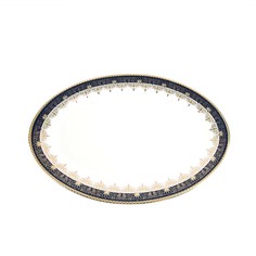Блюдо Nouvelle сервировочное Шик 30*21*2см. (фарфор) 2610143
