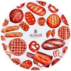ПОДНОС СЕРВИРОВОЧНЫЙ AGNESS ДИАМЕТР=40 см ВЫСОТА=2 см Agness