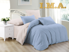 Постельное белье "I.M.A." однотонный 1,5 № 61 (Чемодан ПВХ) Marianna