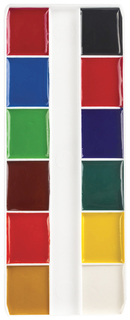 Краски акварельные ПИФАГОР МЕДОК 12 цветов, медовые, без кисти, картонная коробка, 191518
