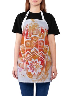 Фартук женский JoyArty для готовки "Призрачная хамса", универсальный размер