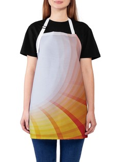 Фартук женский JoyArty для готовки "Тоннельные краски", универсальный размер
