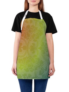 Фартук женский JoyArty для готовки "Узорчатая теплота", универсальный размер