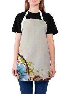Фартук женский JoyArty для готовки "Объятия природы", универсальный размер