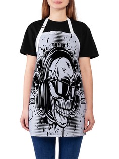 Фартук женский JoyArty для готовки "Смертельный ритм", универсальный размер