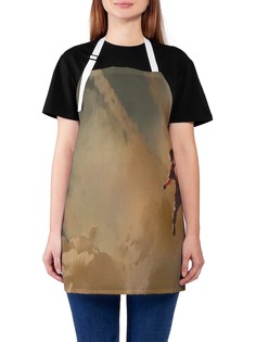 Фартук женский JoyArty для готовки "Человеческий полет", универсальный размер