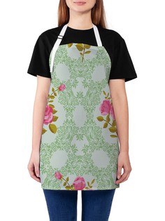 Фартук женский JoyArty для готовки "Родственные розы", универсальный размер