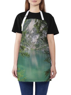 Фартук женский JoyArty для готовки "Затонувший город", универсальный размер