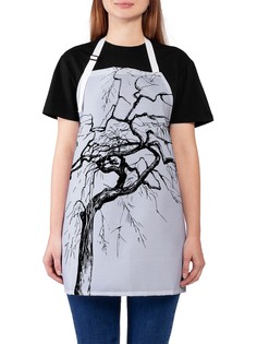 Фартук женский JoyArty для готовки "Одинокое старое дерево", универсальный размер