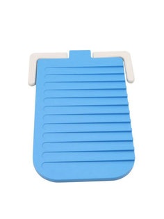 Разделочная доска - сушилка для посуды 2 в 1 (Цвет: Синий ) Markethot