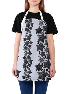 Фартук женский JoyArty для готовки "Звездные тоннели", универсальный размер