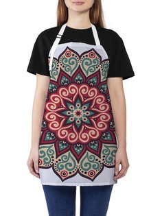 Фартук женский JoyArty для готовки "Цветок любопытства", универсальный размер