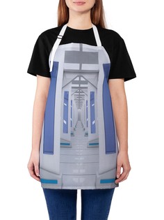 Фартук женский JoyArty для готовки "Светлый тоннель", универсальный размер