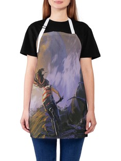 Фартук женский JoyArty для готовки "Невероятная поездка", универсальный размер