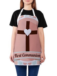 Фартук женский JoyArty для готовки "Первое причастие", универсальный размер