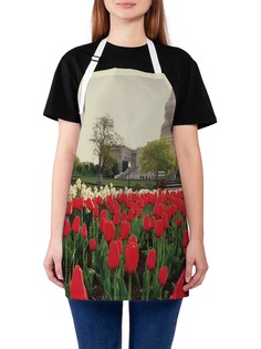 Фартук женский JoyArty для готовки "Пахнущий парк", универсальный размер