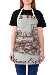 Фартук женский JoyArty для готовки "Старые времена", универсальный размер