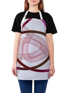 Фартук женский JoyArty для готовки "Галактические тоннели", универсальный размер