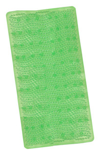 Коврик для ванной резиновый Травка 65 х 35 см No Brand